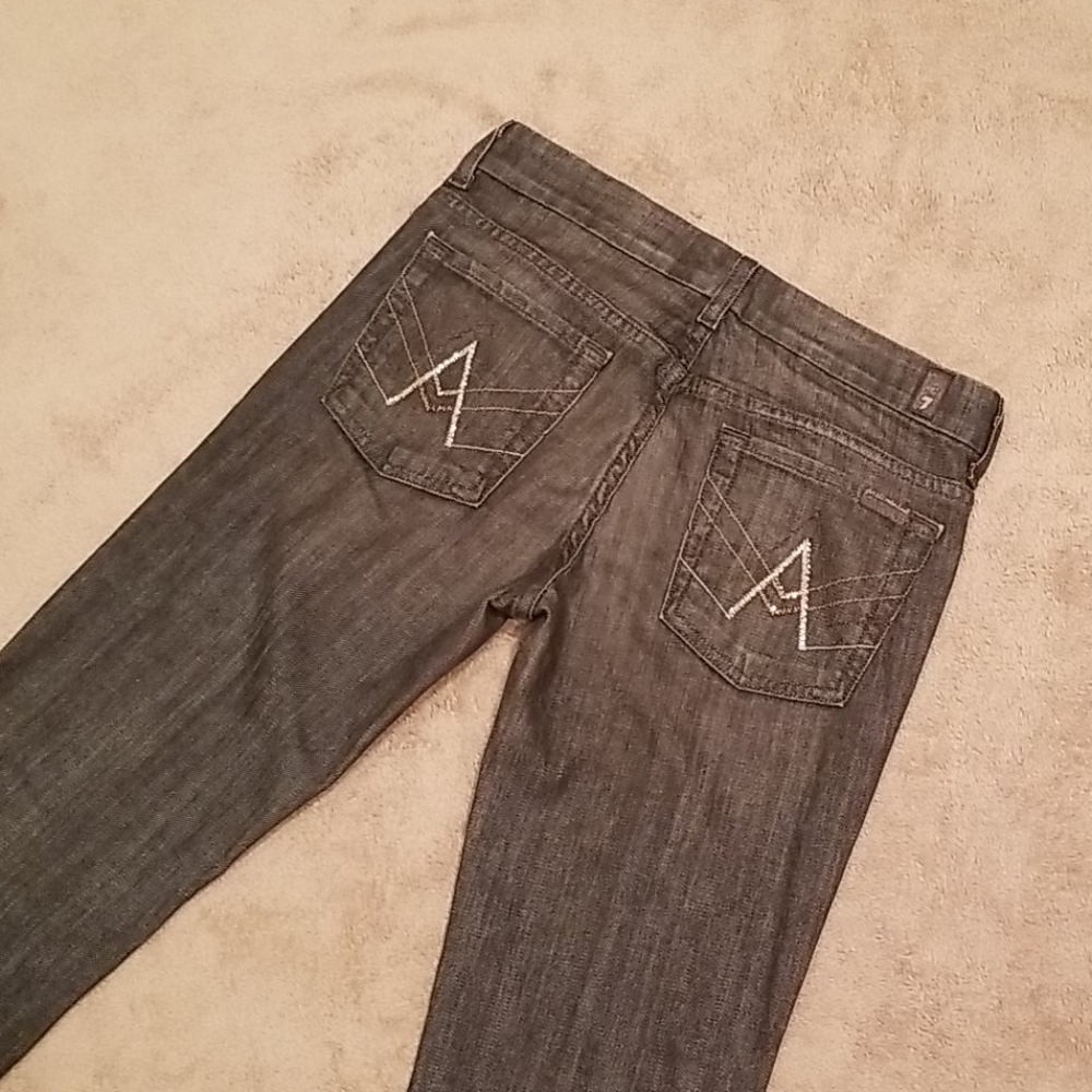 7FAM women's Size 27  "A pocket" bootcut jeans, jeans